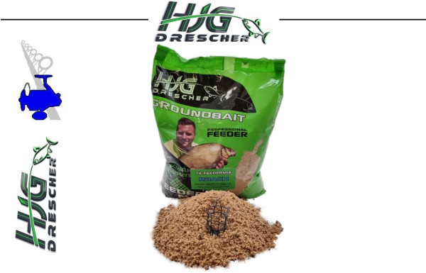 HJG Drescher TK Feedermix - Roach / Rotaugen - 1Kg