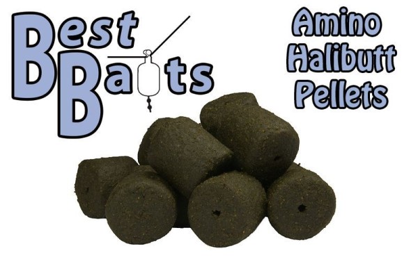 Best Baits Amino Halibutt Pellets inkl. Loch -14mm