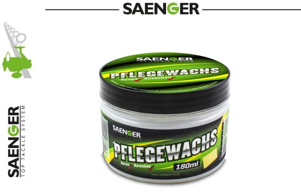 Sänger Ruten Pflegewachs mit Tuch 180 ml