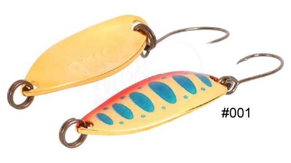 Forest Trout Spoon MIU NATIVE + MIU GLOW 3,5gr versch. Farben