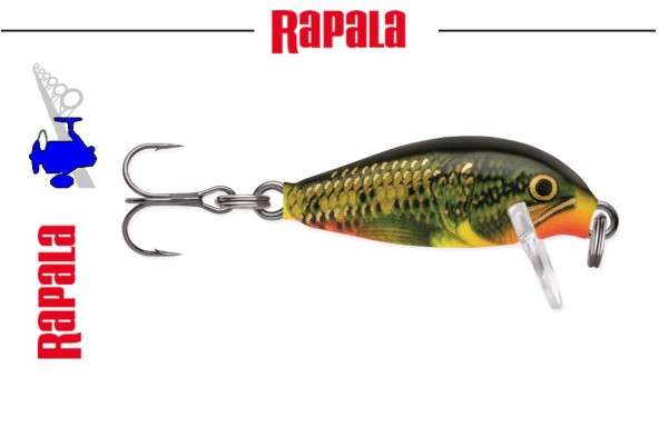 RaPaLa Countdown - 2,5cm - 2,7g - TT 0,3-0,9m - sinking - Fire Minnow