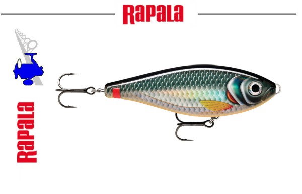 RaPaLa X-Rap HAKU - Slow Sinking Glide Bait - 14cm - 74g - Halloween