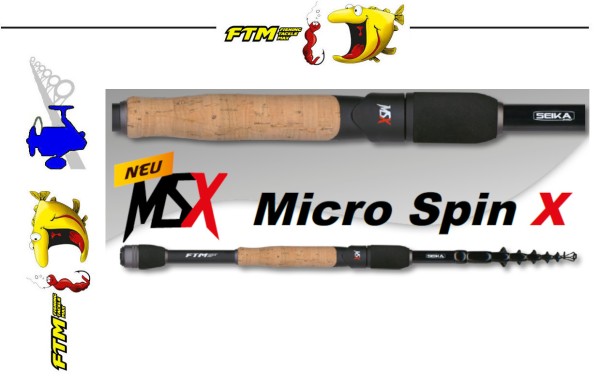 FTM Micro Spin X - Tele - 1,80m - 0-10g