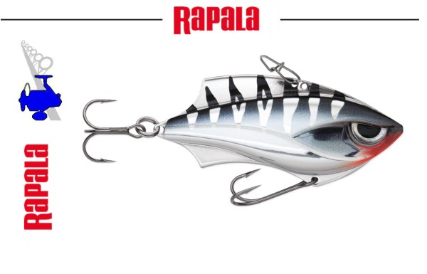 RaPaLa Rap-V Blade - 6cm -14g - Chrome Tiger