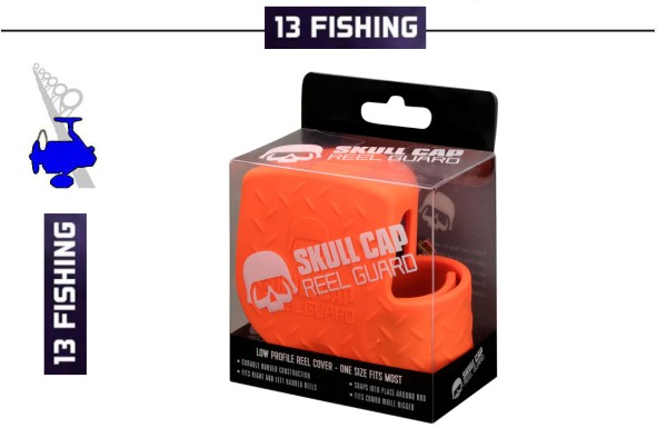 Skull Cap Reel Gurad for Baitcast Orange