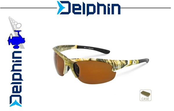 Delphin Polarisationsbrille SG FOREST HF / Half FRAME