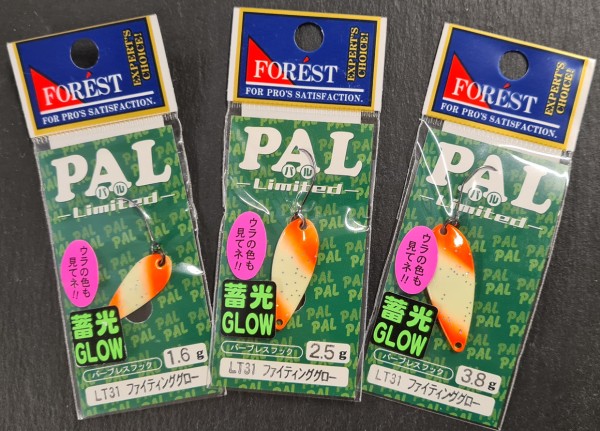 Forest PAL Limited LT31 - Glow - Im Set 1,6g + 2,5g + 3,8g