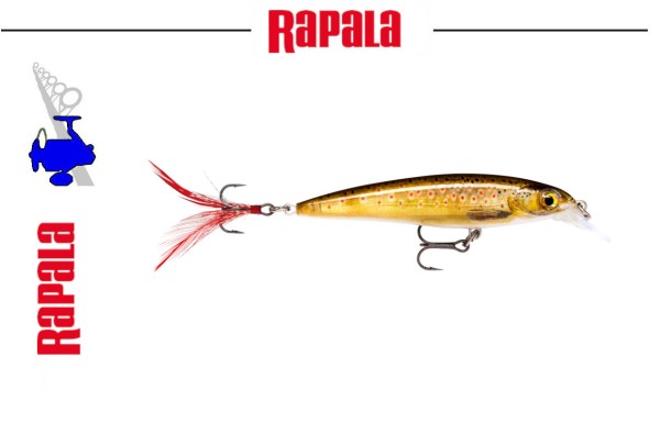 RaPaLa X-Rap XR-6 Extreme Action Slashbait - 6cm 4g - Live Brown Trout
