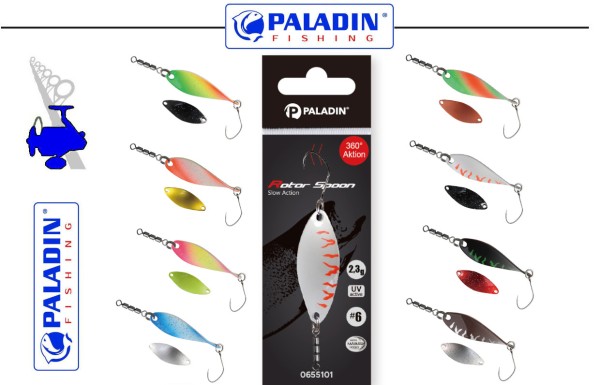 Paladin Rotor Spoon - Slow Action - 3,0g - versch. Designs