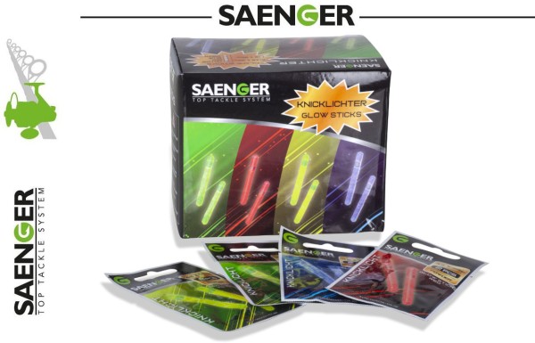 Sänger Knicklicht - Glow Sticks 4,5x39mm - Inh. 2st - versch. Farben