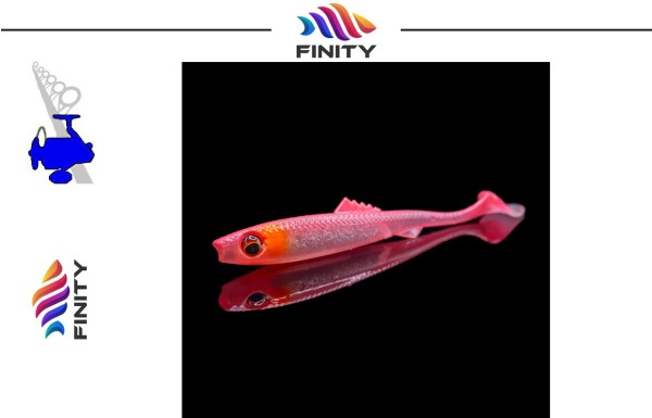 FINITY ONE - #07 Pinky Pink - 9,5cm - 6,6g - Squid Scend - UV Aktiv