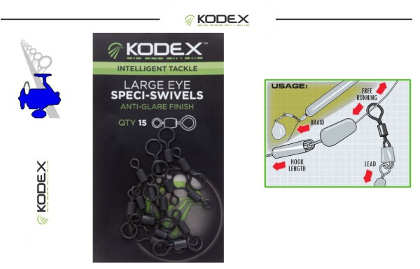 KODEX Large Eye Speci-Swivel - Inh.15